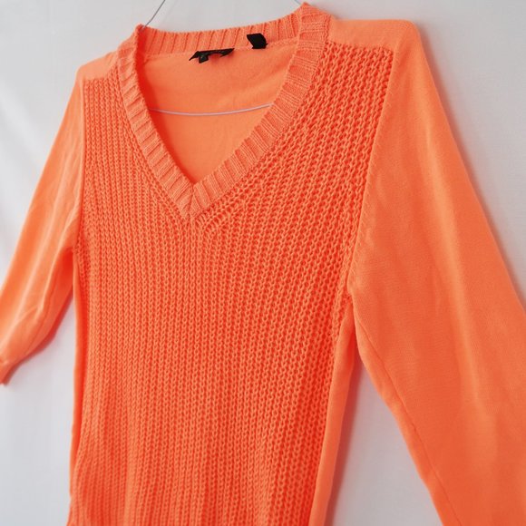 Ted Baker London Orange Lills Knit Sweater - Picture 6 of 9